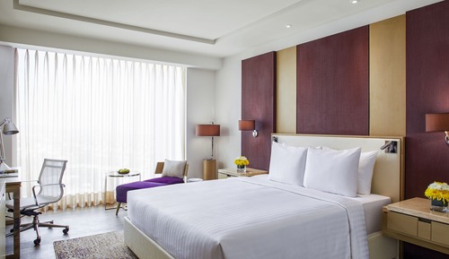 Zimmer, 1 King-Bett, Stadtblick