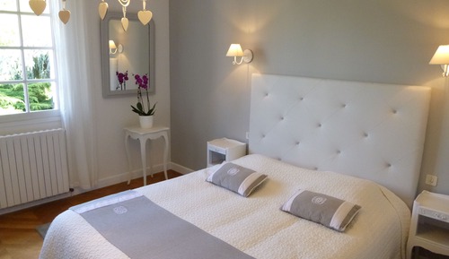 Superior-Doppelzimmer, mit Bad, Gartenblick