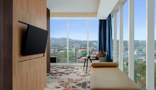 Premier-Zimmer, 1 Queen-Bett, Stadtblick