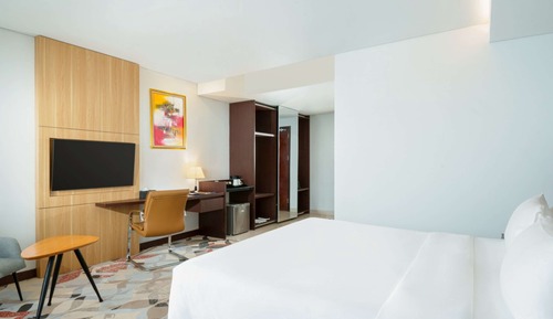 Deluxe-Zimmer, 1 Queen-Bett, Balkon, Meerblick