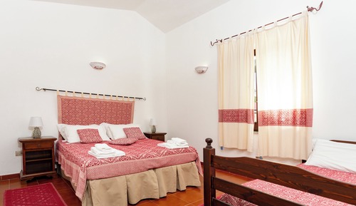 Classic-Dreibettzimmer, 1 Schlafzimmer, Gartenblick