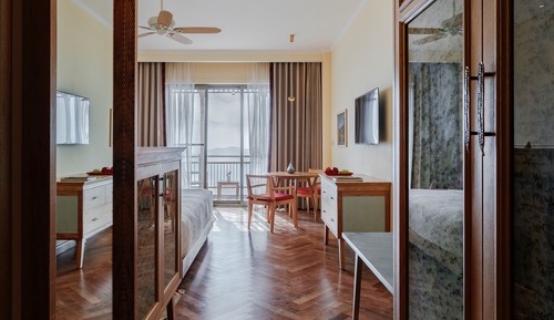 Premium-Zimmer, 1 Doppelbett, Ausblick