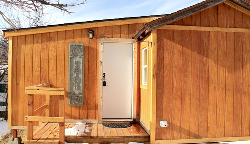 Standard-Ferienhütte, 1 Schlafzimmer