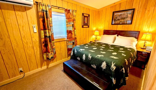 Comfort-Ferienhütte, 1 Schlafzimmer