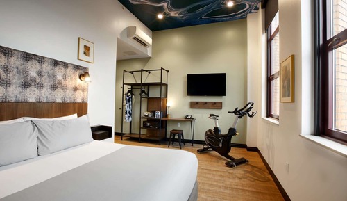 Zimmer, 1 King-Bett, Nichtraucher (Fitness)