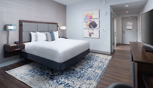 Zimmer, 1 King-Bett, barrierefrei