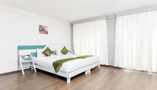 Premium-Zimmer, 2 Einzelbetten, Nichtraucher, Stadtblick