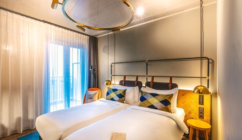 Superior-Zweibettzimmer, 2 Einzelbetten, Balkon