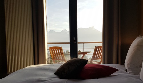 Panoramic-Doppelzimmer, eigenes Bad, Seeblick (Charme)