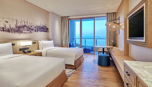 Deluxe-Zimmer, 2 Einzelbetten, Balkon