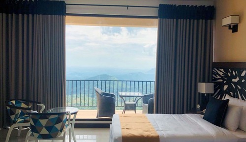 Premium-Doppelzimmer, barrierefrei, Bergblick
