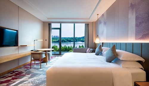 Standardzimmer, 1 King-Bett, Seeblick