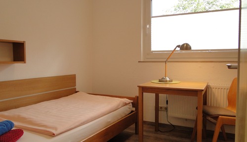 Basic-Einzelzimmer (External Bathroom)