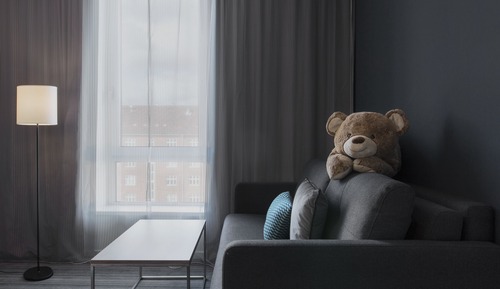 Familienzimmer, 1 Doppelbett, Stadtblick