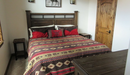 Luxus-Stadtwohnung, 1 King-Bett und Schlafsofa, Blick auf den Golfplatz