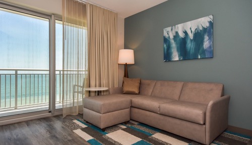 Studiosuite, Mehrere Betten, Nichtraucher, Balkon (Oceanfront)