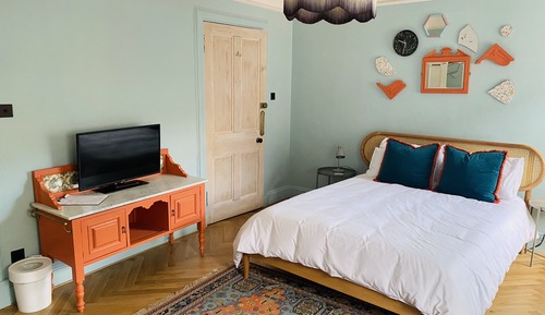 Luxury-Zimmer, 1 King-Bett, mit Bad
