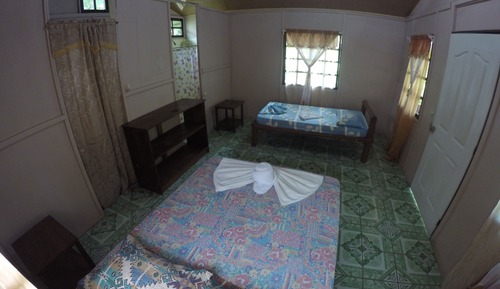 Dreibettzimmer, Mehrere Betten, Nichtraucher, Bergblick