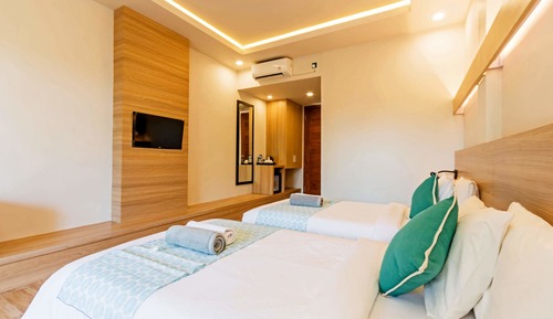 Deluxe-Zweibettzimmer, Gartenblick