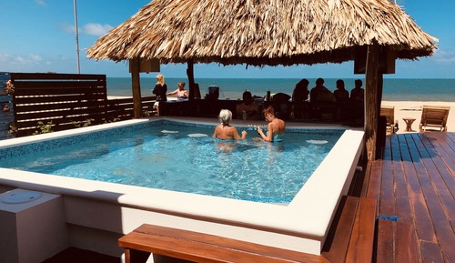 Economy-Studio, 1 Queen-Bett, Poolblick, am Strand