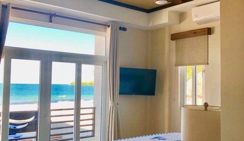 Exclusive-Studio, 1 Queen-Bett, Balkon, Meerblick