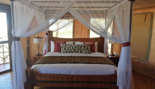 Deluxe-Doppel- oder -Zweibettzimmer, Mehrere Betten, Bergblick