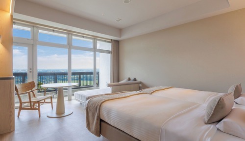 Zweibettzimmer, Nichtraucher (Hollywood Twin, Panorama View)