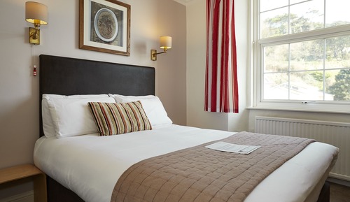 Standard-Doppelzimmer, eingeschränkter Meerblick