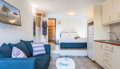 Standard-Studio, Meerblick, am Strand (Thalassa)