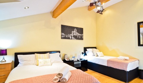 Deluxe-Doppel- oder -Zweibettzimmer
