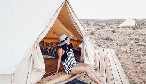 Deluxe-Zelt, 2 Queen-Betten