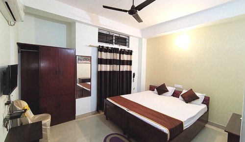 Deluxe-Doppelzimmer, 1 Doppelbett, Stadtblick