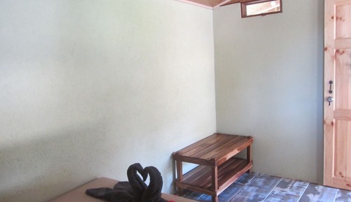 Doppelzimmer, 1 Doppelbett, Gartenblick
