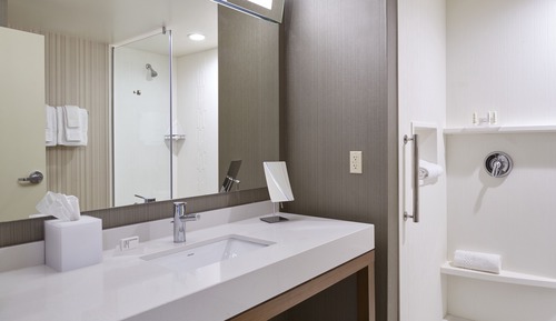 Zimmer, 1 King-Bett und Schlafsofa (Hearing Accessible)