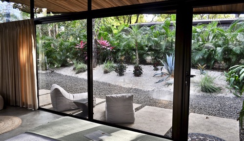 Zimmer, Mehrere Betten, Kühlschrank, Gartenblick (Kawai)