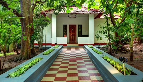Familien-Ferienhaus, Gartenblick