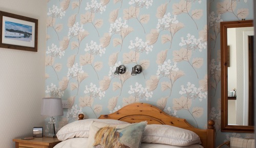 Doppelzimmer, Gartenblick