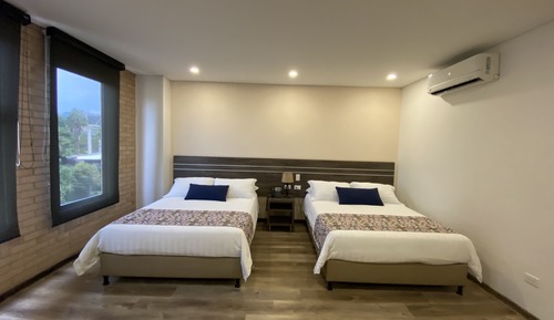 Familienzimmer, 2 Doppelbetten