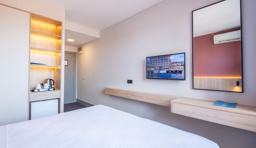 Standard-Doppel- oder -Zweibettzimmer, Parkblick