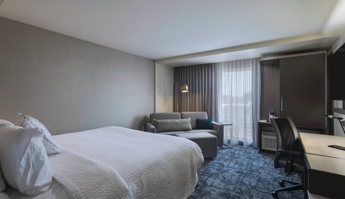 Zimmer, 1 King-Bett und Schlafsofa