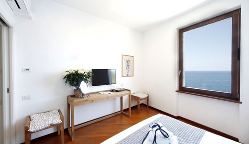 Superior-Doppelzimmer, 1 Queen-Bett, Meerblick