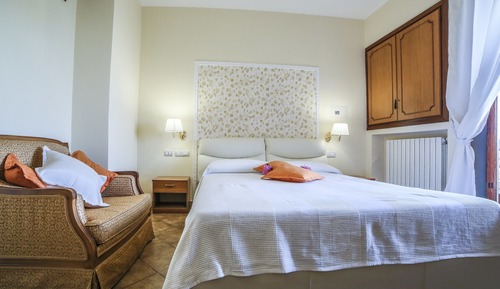Doppelzimmer, Balkon, Stadtblick