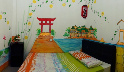 Standard-Doppelzimmer, Gemeinschaftsbad