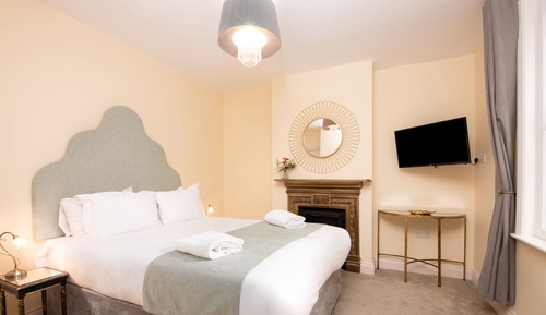 Doppelzimmer, mit Bad