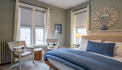 Classic-Zimmer, 1 King-Bett, Stadtblick