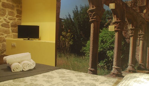 Superior-Doppelzimmer, 1 Doppelbett, mit Bad, Gartenblick (103 Rosal)