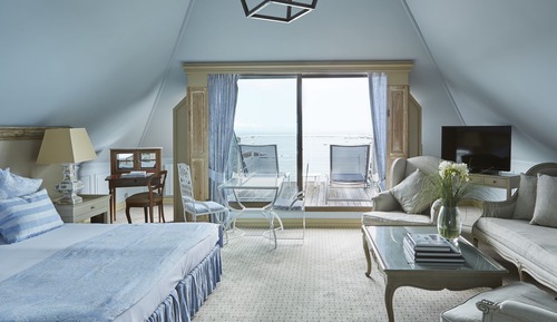 Deluxe-Doppel- oder -Zweibettzimmer, Meerblick