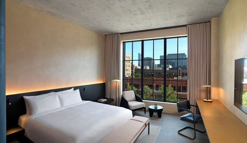 Deluxe-Zimmer, 1 King-Bett, Stadtblick