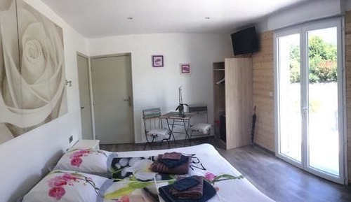 Doppelzimmer, Terrasse, Gartenblick (Zen)