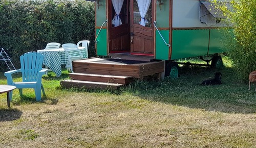 Holzhütte, 1 Schlafzimmer, Nichtraucher, Parkblick